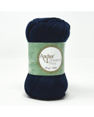 FILATO ANCHOR CREATIVA FINO 50G. 124 BLU