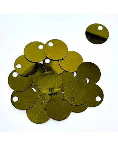 PAILLETTES MM 25 COL12 VERDE (1 SCATOLA)