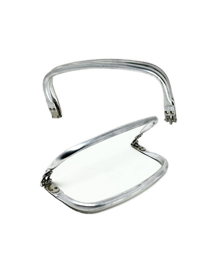 CHIUSURA A MOLLA METALLO CM 21 X 9 RETTANGOLARE AR