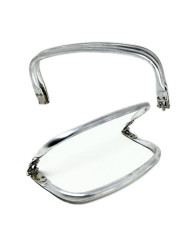 CHIUSURA A MOLLA METALLO CM 21 X 9 RETTANGOLARE AR