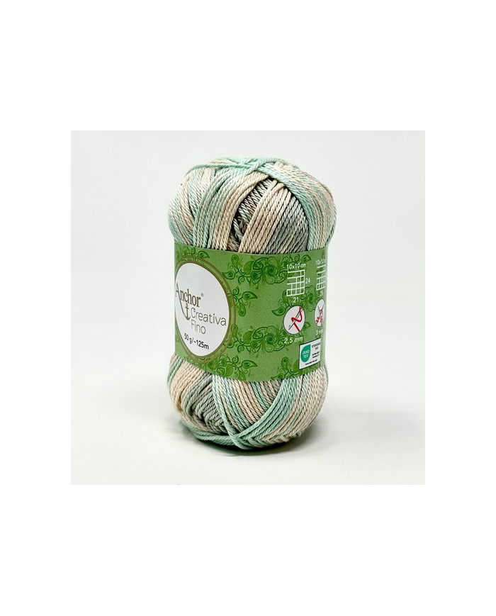 FILATO ANCHOR CREATIVA FINO MULTIC. 50G. 906
