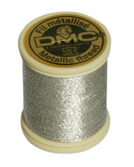 FILATO DA RICAMO DMC (BOBINA DA 40 MT) ARGENTO