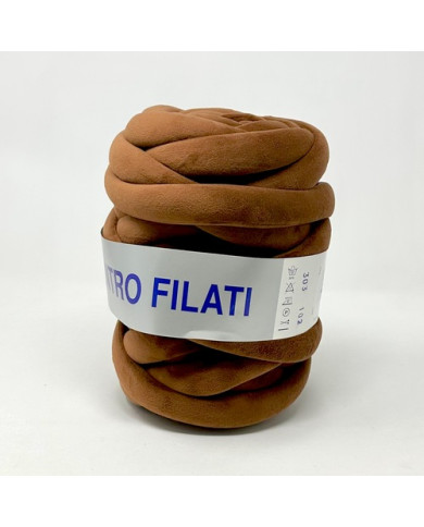 MARSHMALLOW VELLUTO PER BORSE COL.303 MARRONE