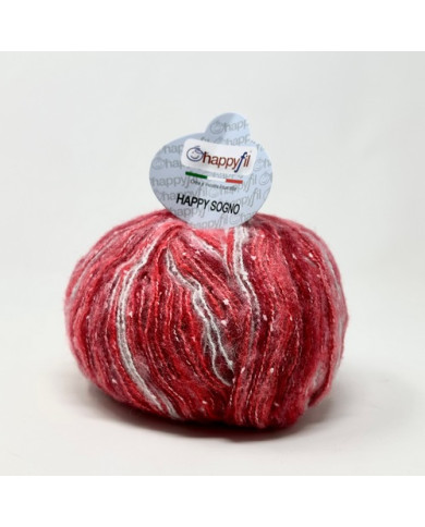 FILATO HAPPY SOGNO COLOR HAPPYFIL (100 GR) 110 ROS