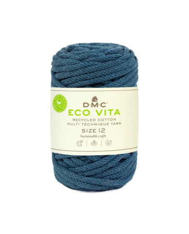DMC ECO VITA 12 (250 GR, 55 MT) 007 PETROLIO