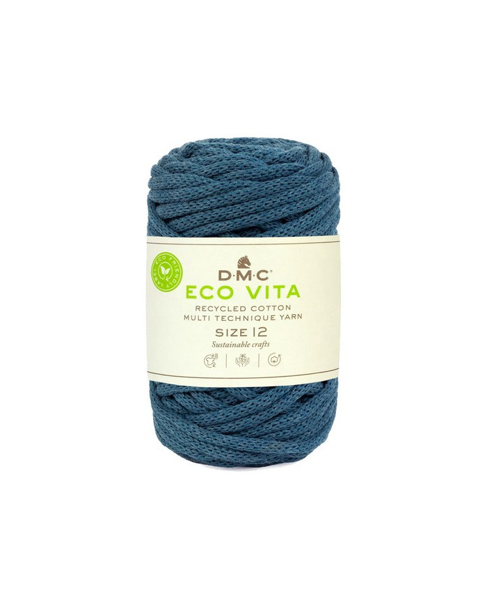 DMC ECO VITA 12 (250 GR, 55 MT) 007 PETROLIO