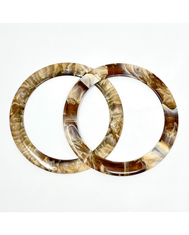 MANICI ROUND-DIA:15,5 (1COPPIA) NOCCIOLA