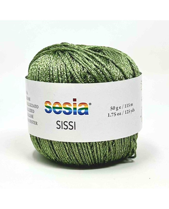 FILATO VISCOSA SISSI SESIA (50G) COL 222 ALGA