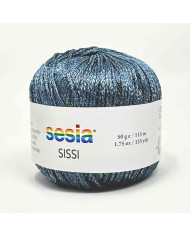 FILATO VISCOSA SISSI SESIA (50G) COL 425 ACQUAMAR.