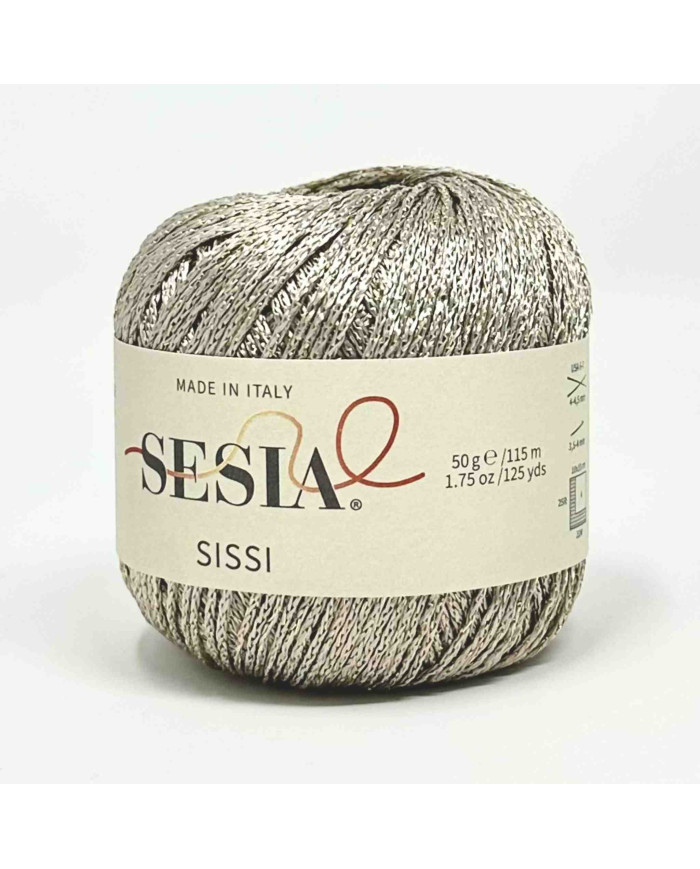 FILATO VISCOSA SISSI SESIA (50G) COL 913 BEIGE