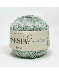 FILATO VISCOSA SISSI SESIA (50G) COL 940 VERDE CH.