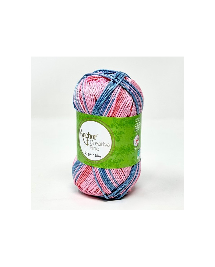 FILATO ANCHOR CREATIVA FINO MULTIC. 50G. 904