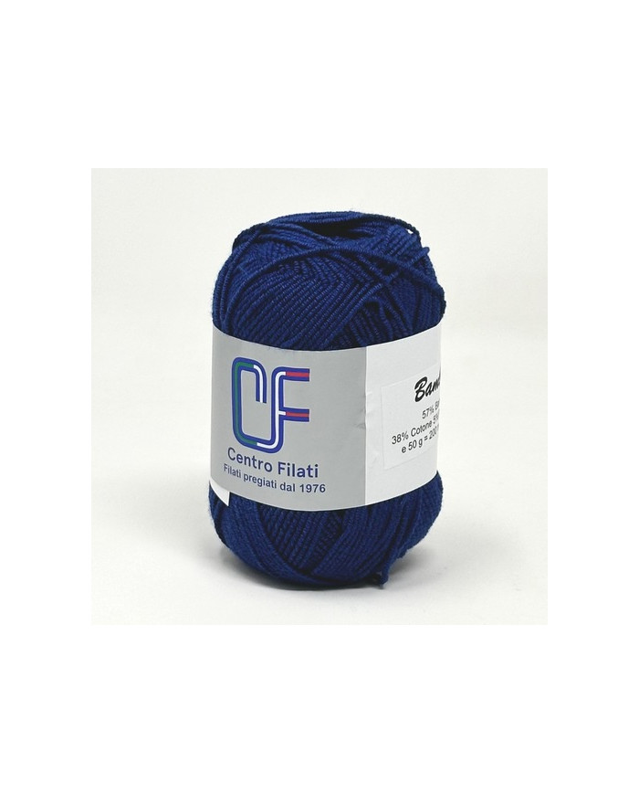 FILATO CF BAMBOO (GOM X 50 GR) 27 BLU NAVY