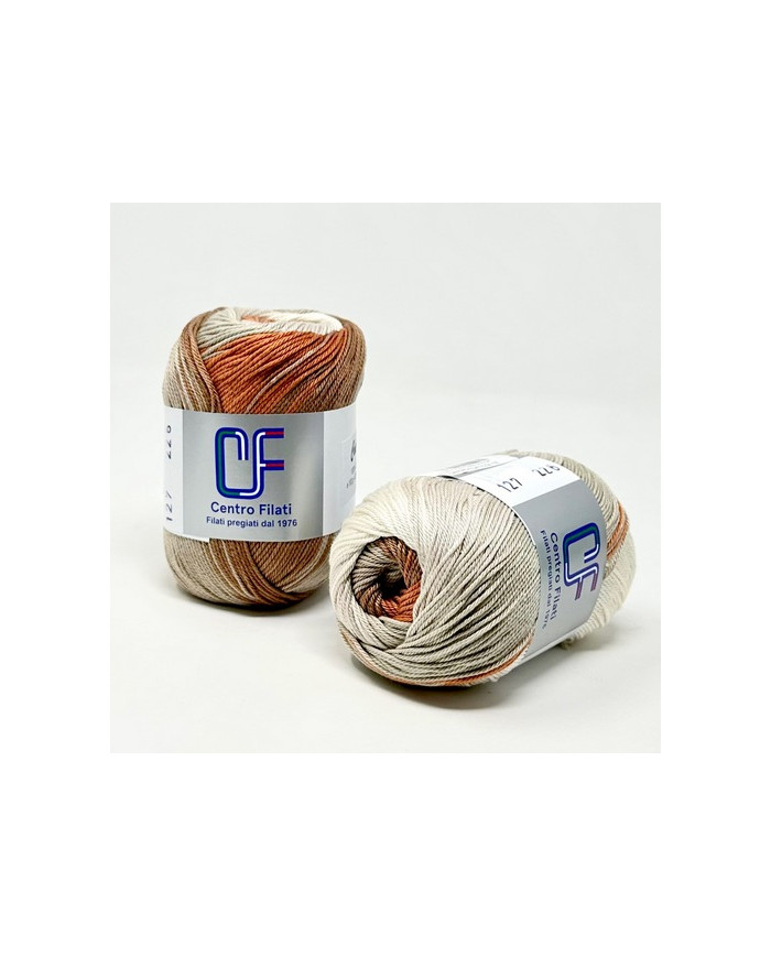 FILATO COTONE COLOR CENTRO FILATI COL 127 RUGGINE