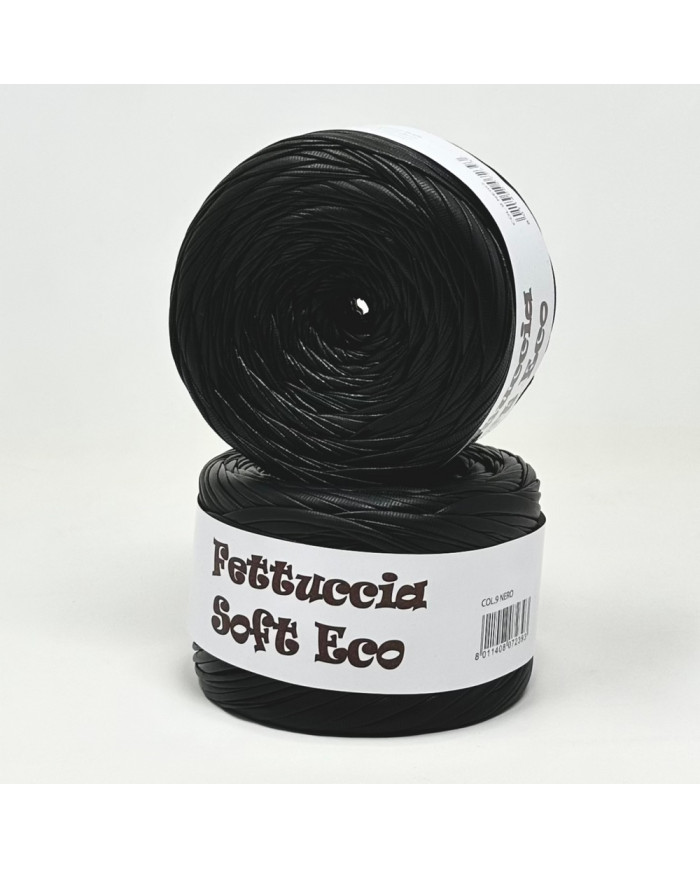 FETTUCCIA SOFT ECO MAS (200 G) COL 9 NERO