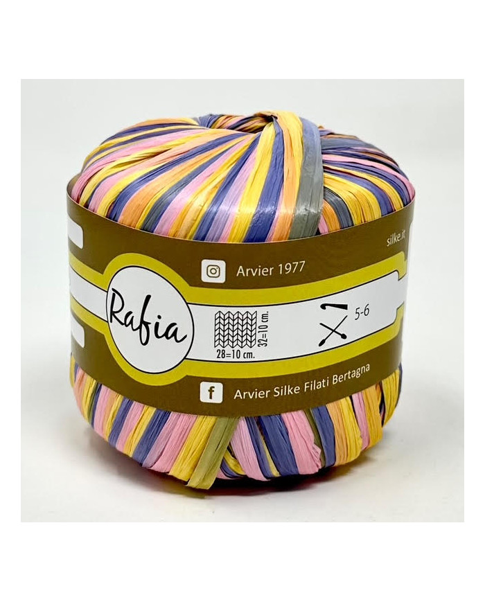 RAFIA VISCOSA GPTEX (25GR) COL 3220 GIALLO LILLA S