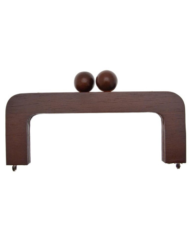 CLICK CLACK LEGNO CM 20 X 8 RETTANGOLARE, MARRONE