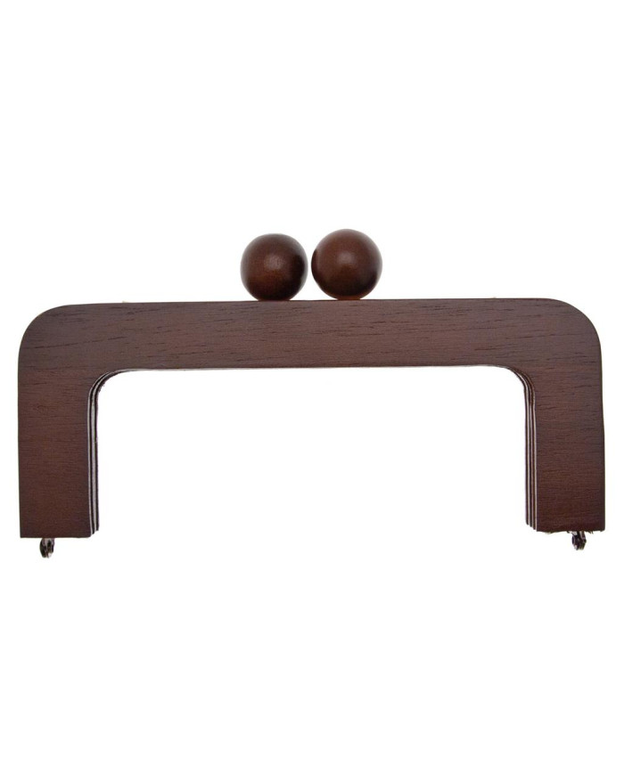 CLICK CLACK LEGNO CM 20 X 8 RETTANGOLARE, MARRONE