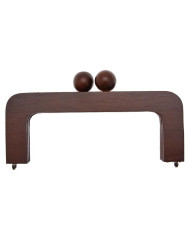 CLICK CLACK LEGNO CM 20 X 8 RETTANGOLARE, MARRONE