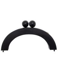 CLICK CLACK LEGNO CM 19 X 8 ROTONDO, NERO