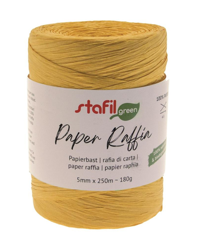 RAFIA DI CARTA STAFIL ART 119981 COL 06 GIALLO