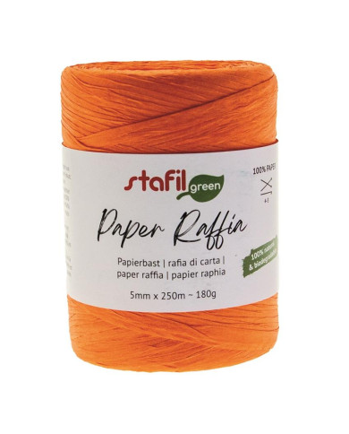 RAFIA DI CARTA STAFIL ART 119981 COL 07 ARANCIO