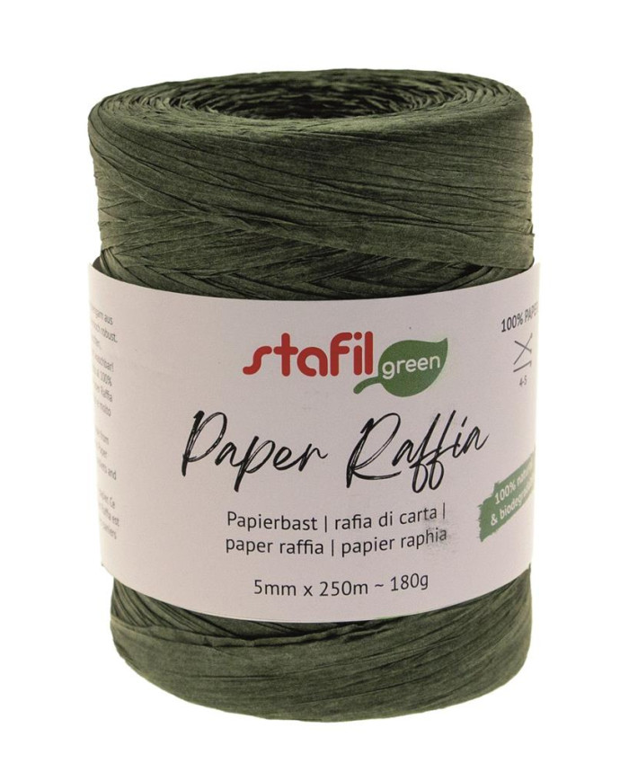 RAFIA DI CARTA STAFIL ART 119981 COL 10 VERDE SC.