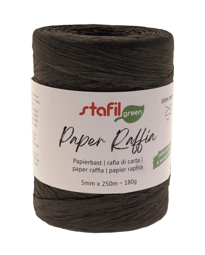 RAFIA DI CARTA STAFIL ART 119981 COL 12 NERO