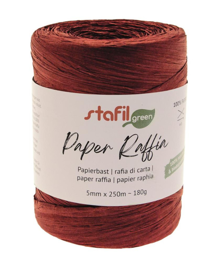 RAFIA DI CARTA STAFIL ART 119981 COL 13 BORDEAUX