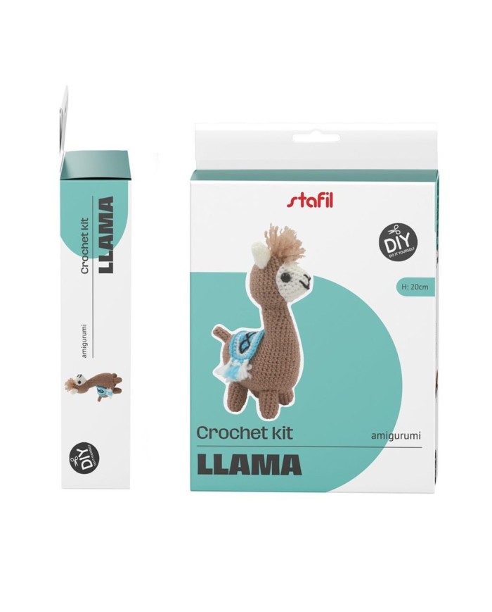 KIT PER AMIGURUMI CM 12X20 LAMA