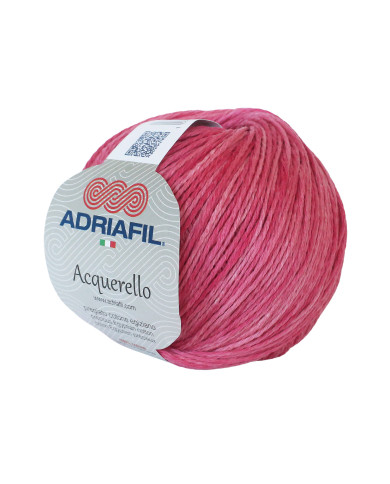 FILATO ACQUERELLO ADRIAFIL (50G) COL 21 GERANIO
