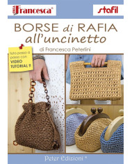 LIBRO CREA CON FRANCESCA BORSE DI RAFIA ALLUNCIN.