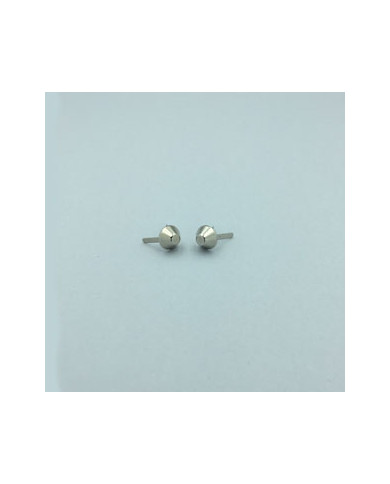 PIEDINI PER BORSE DIAM 10 MM (BLISTER 5 PZ) ARG