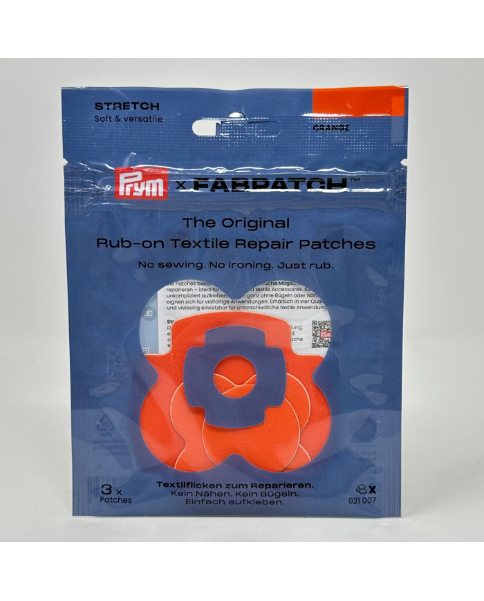 RUB-ON PATCH STRETCH ARANCIO (3 PZ)