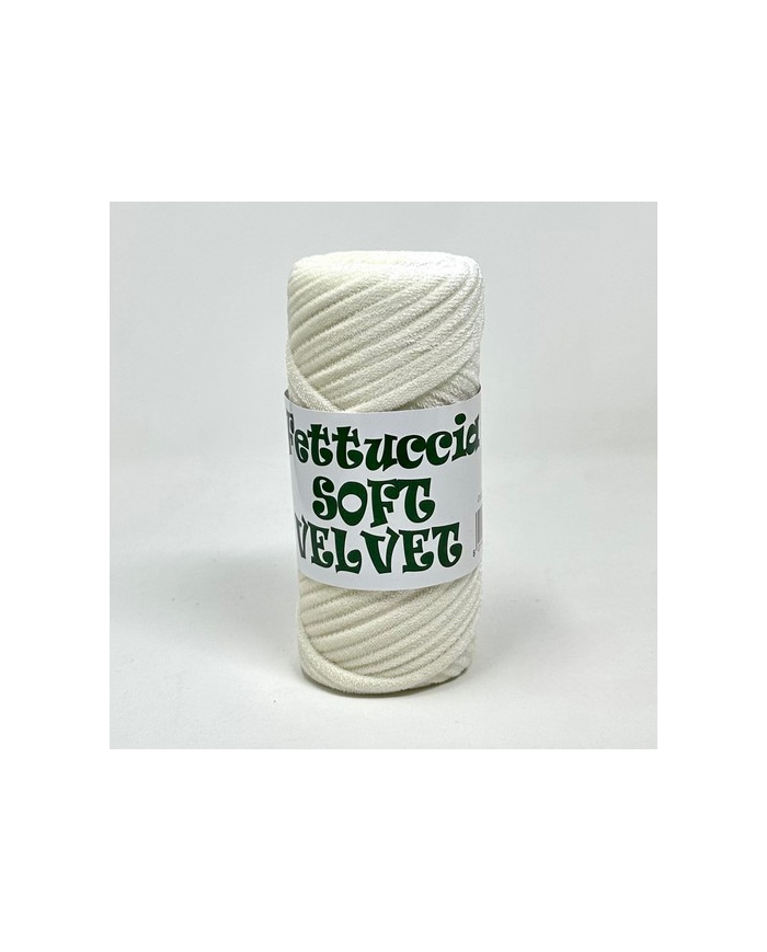 FETTUCCIA SOFT VELVET (200 G) COL 51 BIANCO