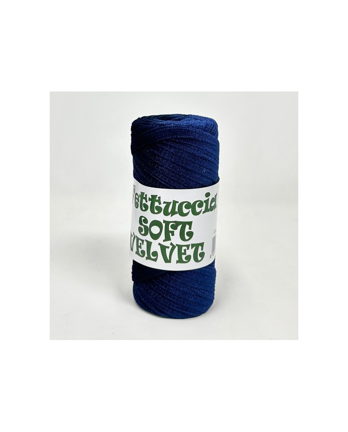 FETTUCCIA SOFT VELVET (200 G) COL 67 BLU