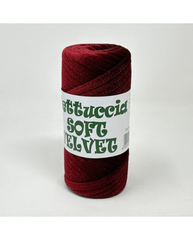 FETTUCCIA SOFT VELVET (200 G) COL 54 BORDEAUX