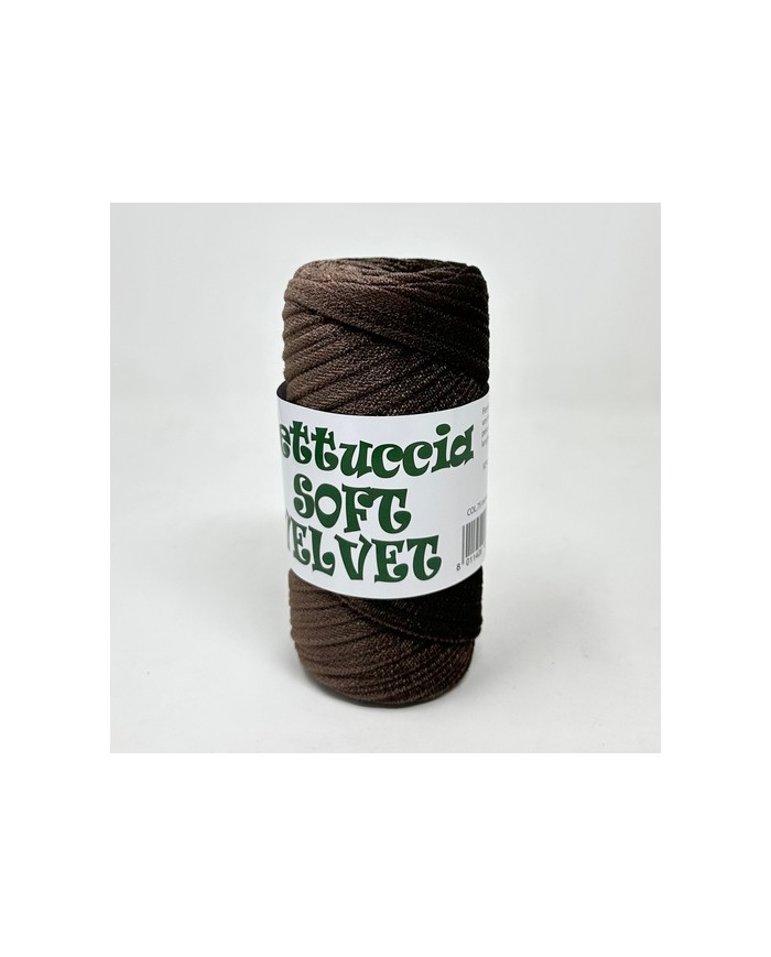 FETTUCCIA SOFT VELVET (200 G) COL 75 MARRONE