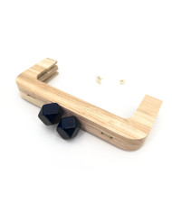 CLIK CLAK LEGNO PRISMA CM 20 X 8  COL 12 NERO