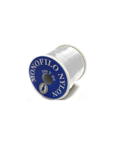 CUCIRINO NYLON  200 YDS SPOLETTA MONOF.TRASPARENTE