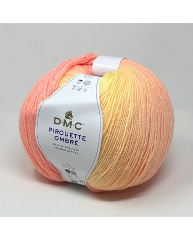 FILATO PIROUETTE OMBRE DMC 400 GR COL 100