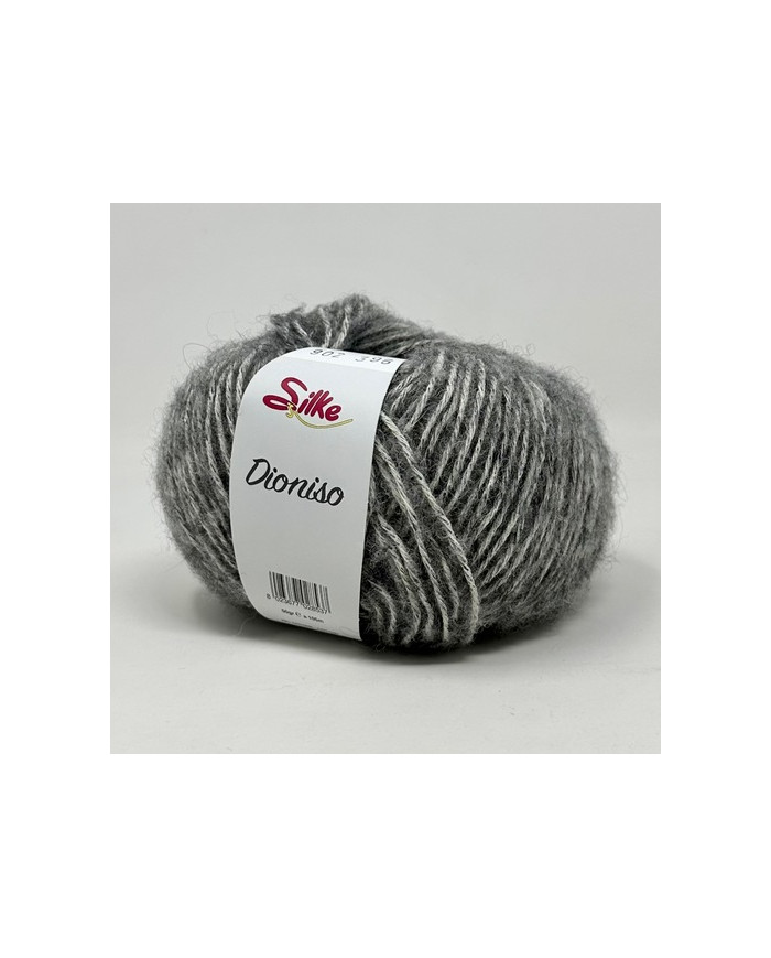 FILATO DIONISO SILKE (50 G) COL 902 GRIGIO MELANGE
