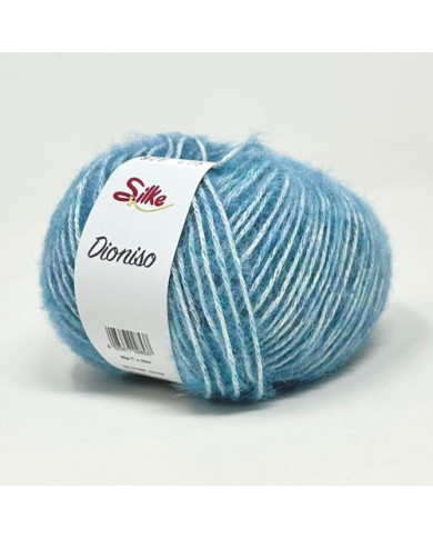 FILATO DIONISO SILKE (50 G) COL 926 CELESTE MELANG