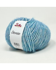 FILATO DIONISO SILKE (50 G) COL 926 CELESTE MELANG