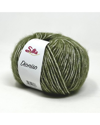 FILATO DIONISO SILKE (50 G) COL 915 VERDE MELANGE