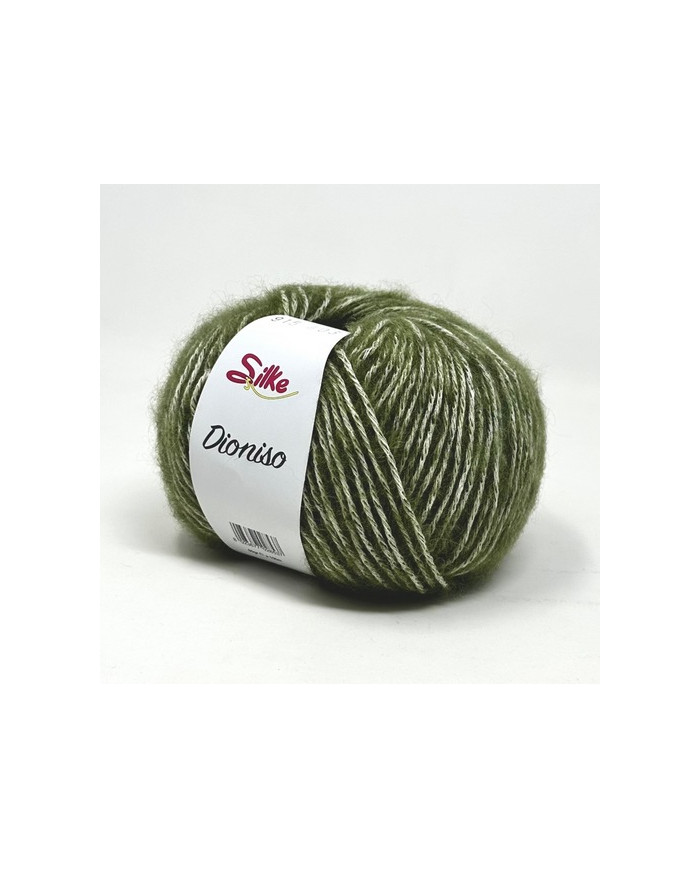 FILATO DIONISO SILKE (50 G) COL 915 VERDE MELANGE