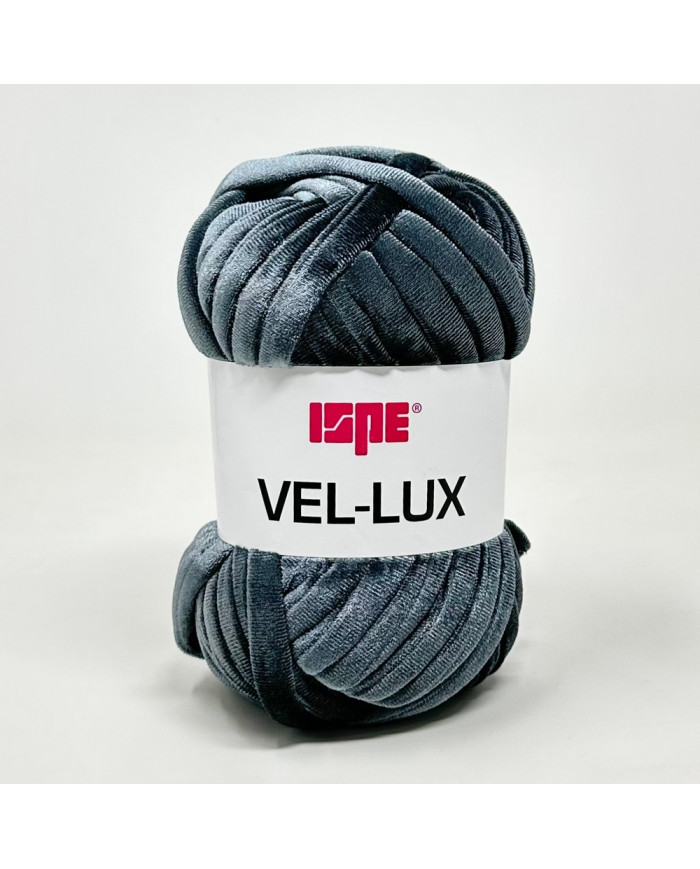 FETTUCCIA VELLUTO VEL-LUX ISPE 009 GRIGIO SCURO