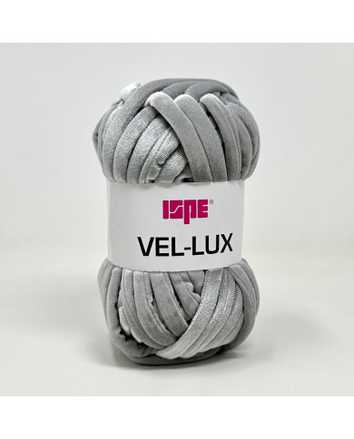 FETTUCCIA VELLUTO VEL-LUX ISPE 047 GRIGIO ARGENTO