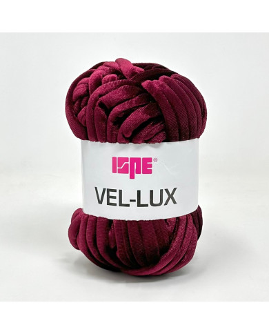 FETTUCCIA VELLUTO VEL-LUX ISPE 004 BORGOGNA
