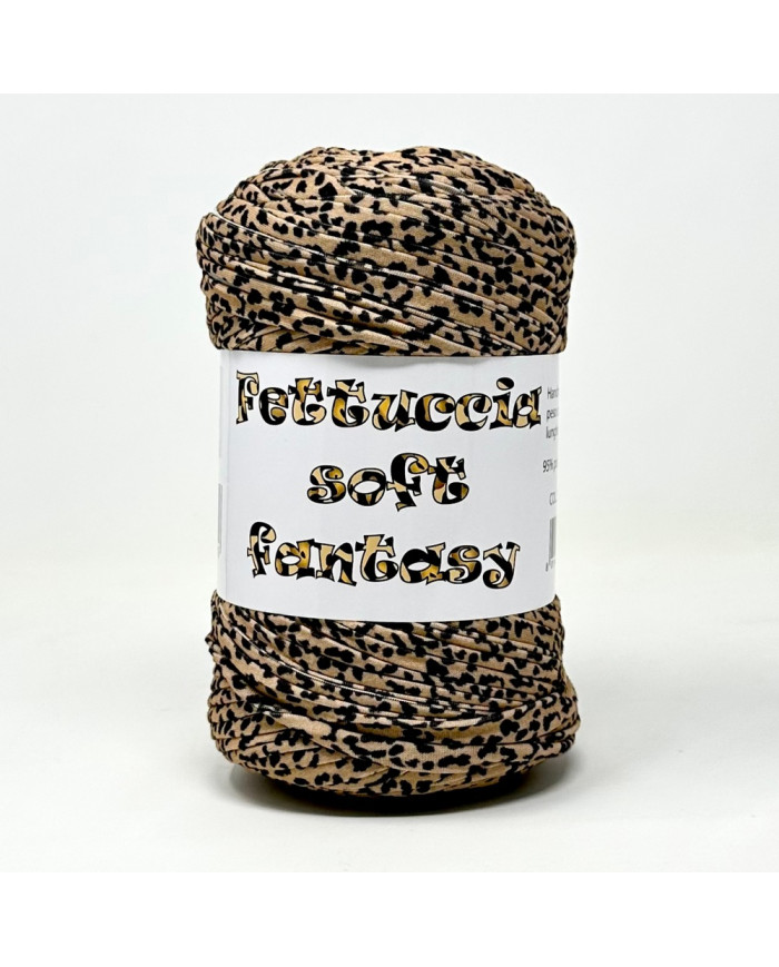 FETTUCCIA SOFT LYCRA FANTASY (400GR) 200 LEOPARDO